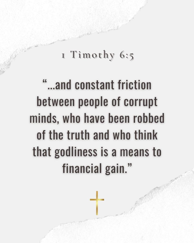 Bible verse 1 Timothy 6:5
